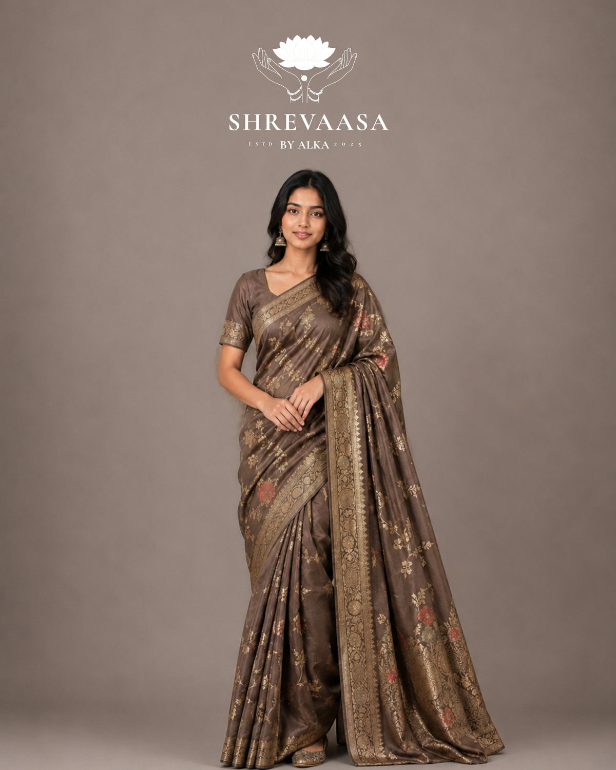 To My Second Mother – Banarasi Saree Hamper