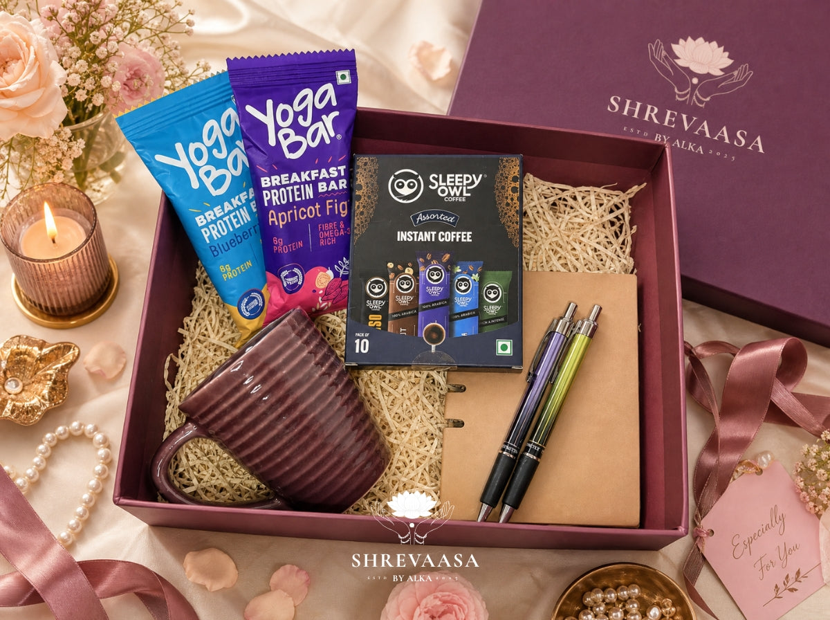 Coffee & Notes Hamper Box