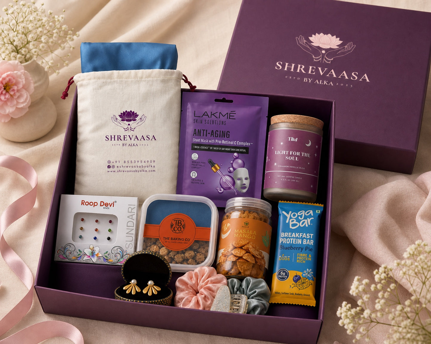 Timeless Elegance Saree Hamper Box